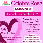 Courez pour octobre rose avec Massingy pour tous